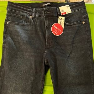 Dark blue Express jeans